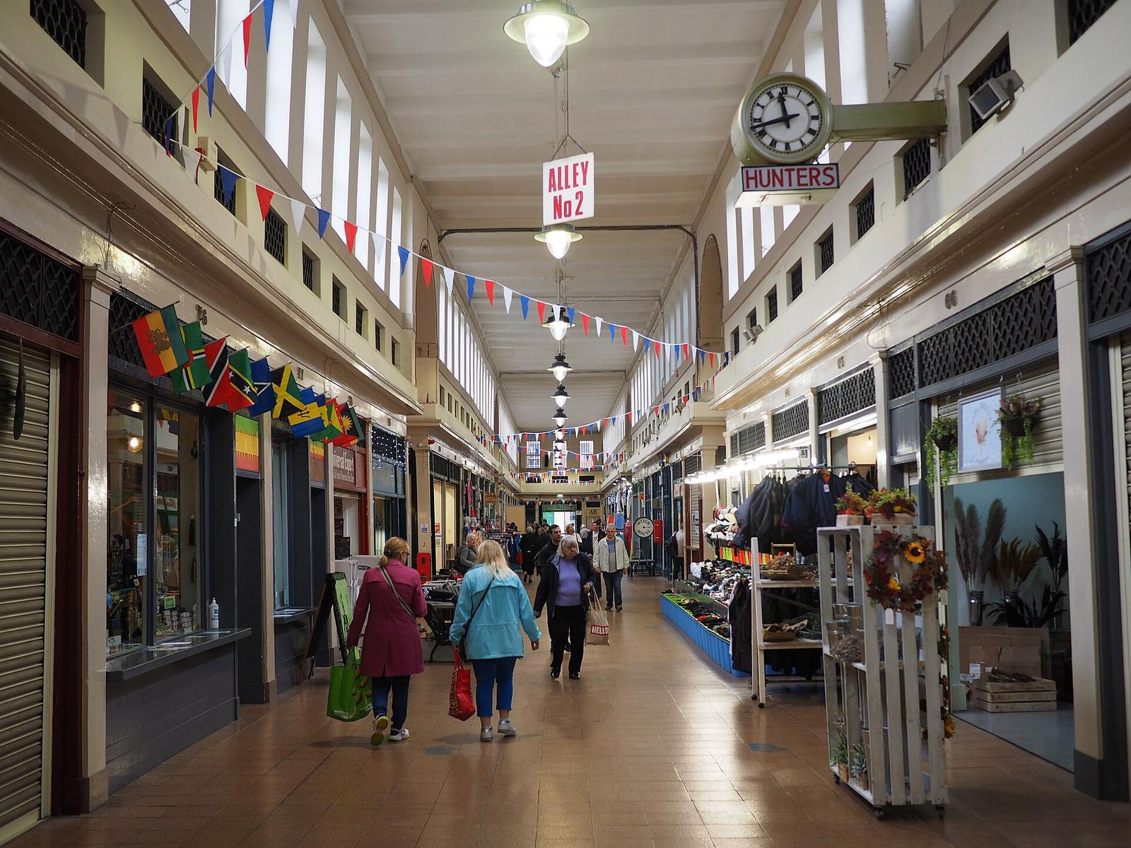 Alley No 2 in the Grainger Market September 2022